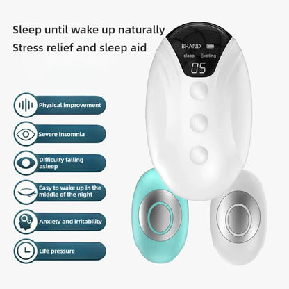 Handheld Sleep Aid Device Micro Current Intelligent Help Sleep Devices for Sleep Massager Relief Anxiety Stress Hypnosis Tool