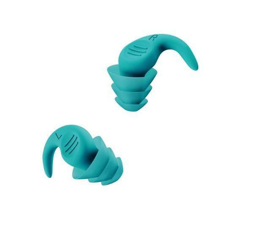 2X Soft Reusable Silicone Layers Ear Plugs Sleep Study Noise Cancelling - Green