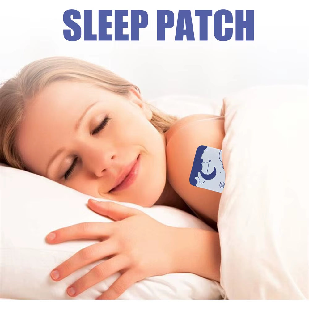 28Pcs Improve Sleep Quality Stickers Herbal Medical Improve Insomnia Stickers Sleeping Patches Relieve Stress Anxiety