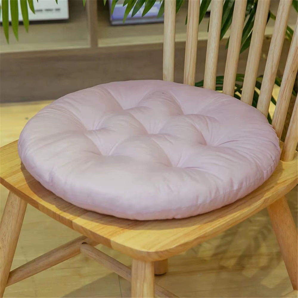 Non-Slip Thicken Dining Chair Cushion Nap Pillow Chair Pad Cushion round Cushion Winter Chair Cushion