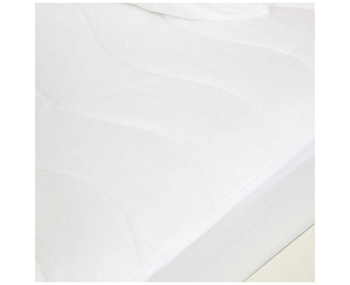 138X188Cm Comfortech Quilted Waterproof Mattress Protector Double Bed