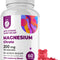 Magnesium Gummies Sugar-Free - Calm Magnesium Gummies Supplement for Children, Sugar-Free Magnesium Calm Chews for Kids & Adults (60 Count)