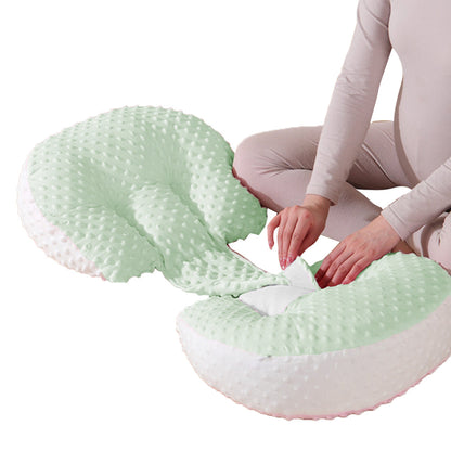 Pregnancy Pillow Side Sleeper Maternity Pillows Waist Leg Support Sleeping Pillow Green