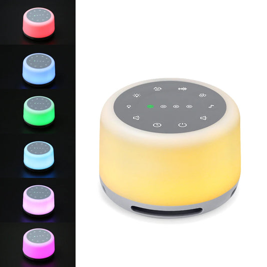 Portable Baby Sleep Machine Desktop White Noise Sound Machine for Baby Sleeping 18 Soothing Sounds 15/30/60Min Timer