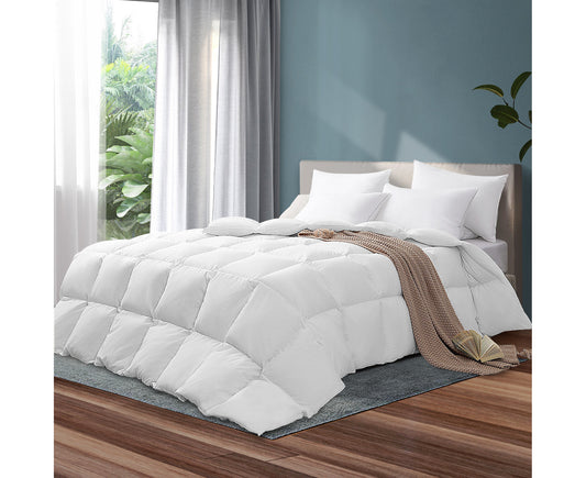 Bedra 500GSM Queen Goose down Feather Quilt Duvet Doona Summer Blanket