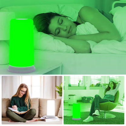 Sleep Aid Device for Insomia Green Light Therapy for Anxiety Relaxation Sunlight Lamp for Seasonal Mood Adjustable Brightness