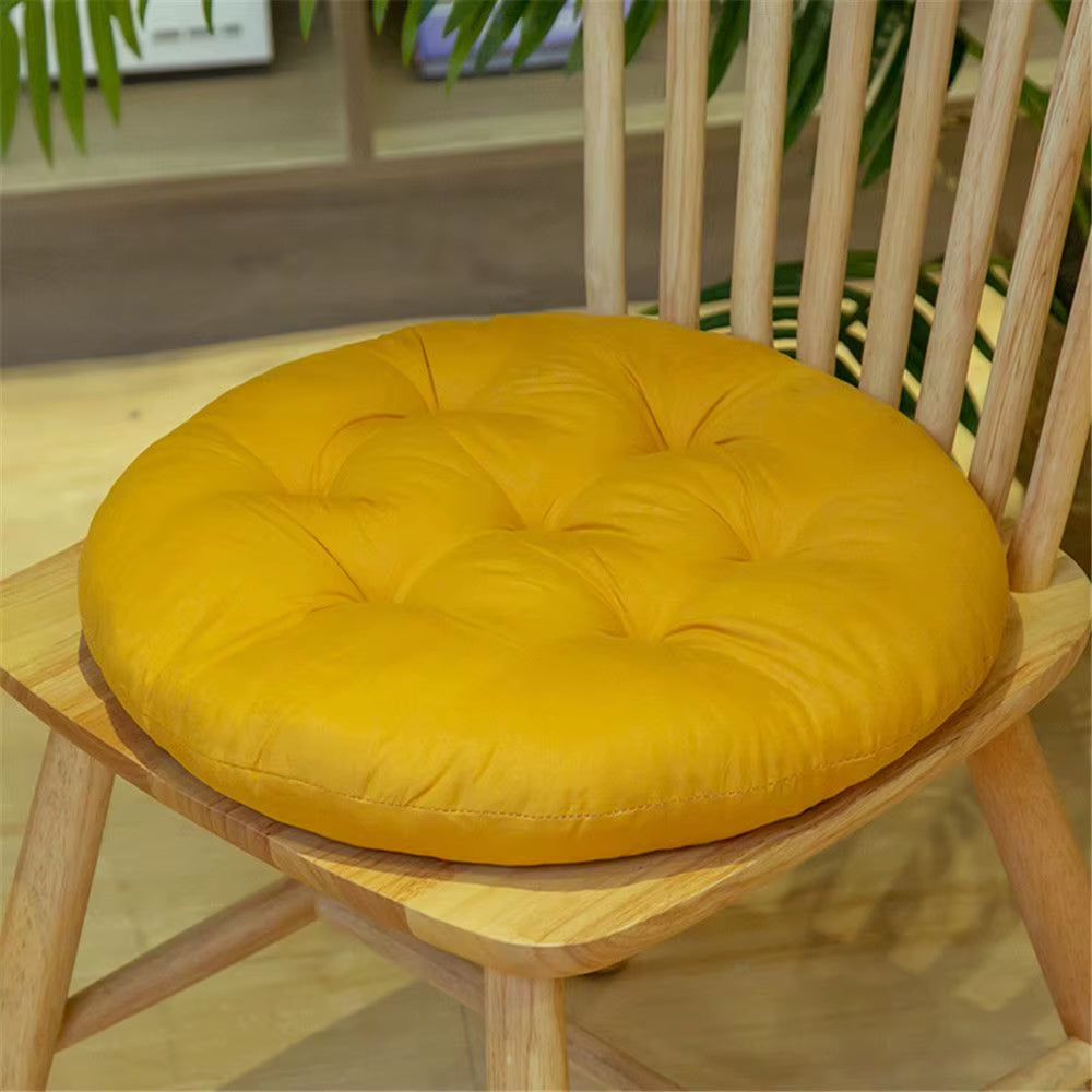 Non-Slip Thicken Dining Chair Cushion Nap Pillow Chair Pad Cushion round Cushion Winter Chair Cushion