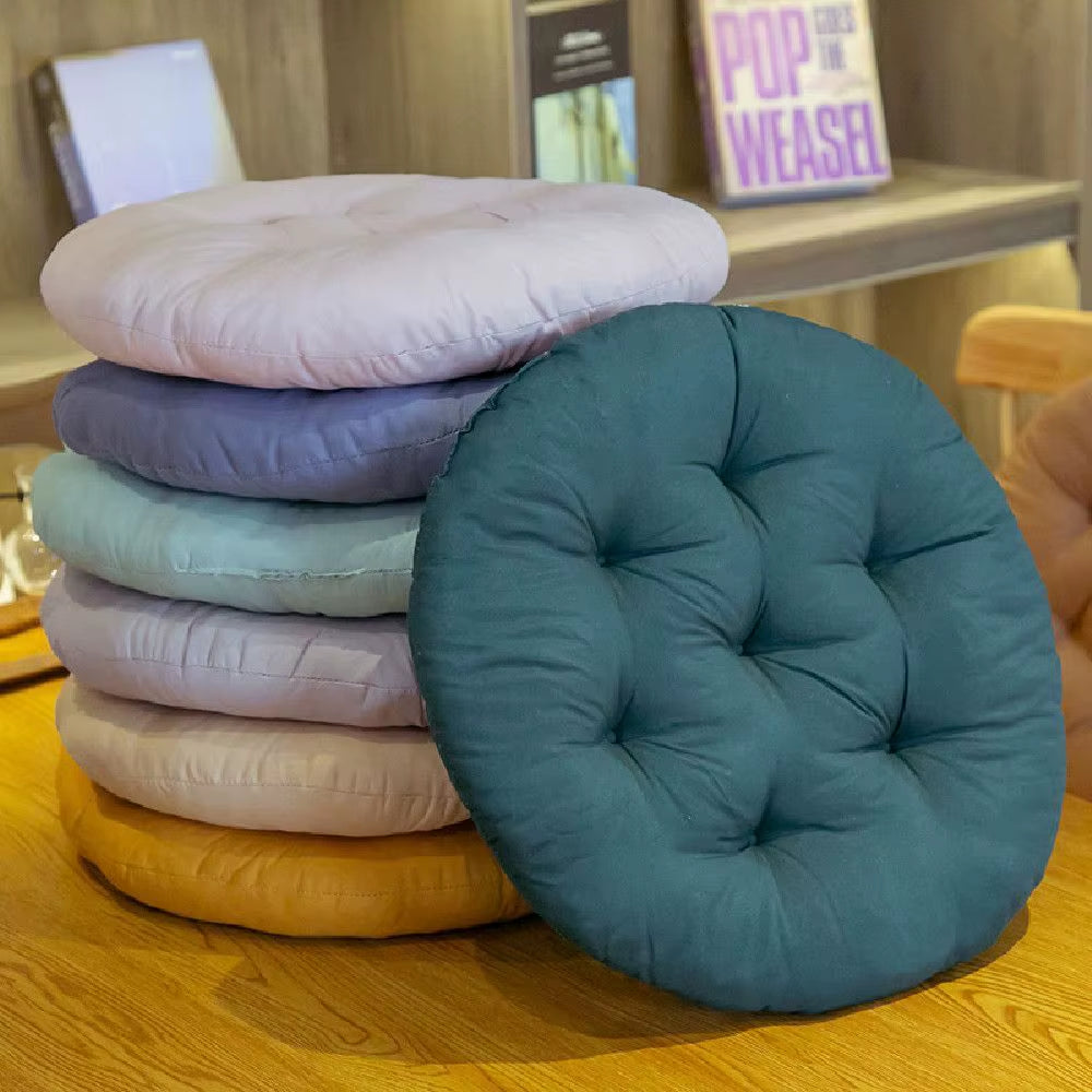 Non-Slip Thicken Dining Chair Cushion Nap Pillow Chair Pad Cushion round Cushion Winter Chair Cushion